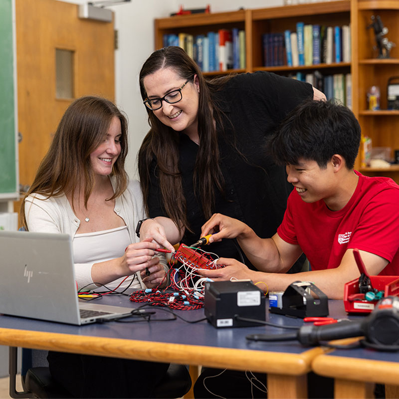 LMU Professor of Physics Emily Hawkins