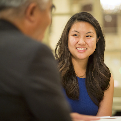 young asian woman
